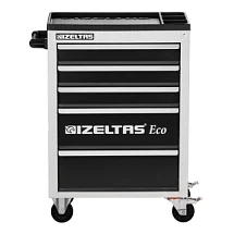 Тележка инструментальная серии ECO с набором инструментов 93 предмета, 5 выдвижных ящиков, серо-черный, IZELTAS, 8243003096, 13000005239 8243003096