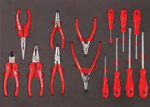 Набор инструмента в ложементе 3-ой ящик инструментальной тележки Premium, IZELTAS, 8245003014, 13000002469 8245003014