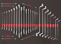 Набор инструмента в ложементе 1-ый ящик инструментальной тележки PRO, IZELTAS, 8241001030, 13000002394 8241001030