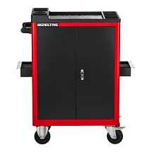 Тележка инструментальная серии WAGON без инструментов, с распашными дверцами, красно-черный, IZELTAS, 8210326001, 13000002116 8210326001