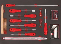 Набор инструмента в ложементе 3-ий ящик инструментальной тележки PRO, IZELTAS, 8241003051, 13000002397 8241003051