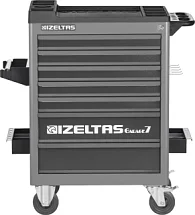 Тележка инструментальная AUTO серии GARAGE, 7 ящиков, серая, с комплектом инструмента 6997824206