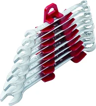 Набор ключей комбинированных изогнутых 6-19 мм 8 предметов IZELTAS 0370002108