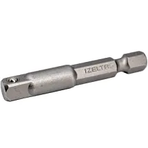 Адаптер (переходник) для торцевых головок 1/4" 50 мм хвостовик E6,3 мм IZELTAS 4805205010