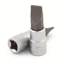 Головка торцевая шлиц SL1,2х6,5 1/4" длина 37 мм IZELTAS 1107061465