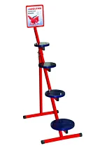 Демонстрационный стенд металлический д/тисков,  IZELTAS, 8004316004/13000002081 8004316004