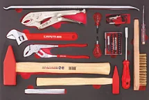 Набор инструмента в ложементе 5-ый ящик инструментальной тележки Premium, IZELTAS, 8245005043, 13000002471 8245005043