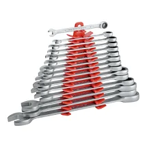 Набор ключей комбинированных с трещоткой 8-24 мм 15 предметов IZELTAS 0340002115