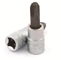 Головка торцевая со вставкой крест PH2 1/4" длина 37 мм IZELTAS 1107061502