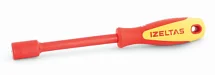 Отвертка диэлектрическая торцевая, с шестигранной головкой 8 мм, 1000В, IZELTAS, 4773190080, 13000001526 4773190080