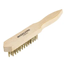 Щетка 3-х рядная металлический с деревянной ручкой, IZELTAS, 0741550003, 13000000689 0741550003