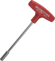 Отвертка торцевая с шестигранной головкой 6 мм, Т-образная рукоятка, IZELTAS, 4765190060, 13000001477 4765190060