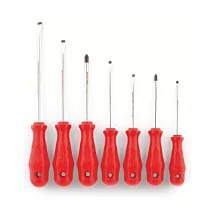 Набор отверток OPAK, прямой (SL) и крестообразный (PH) шлиц, рукоятка из полипропилена, 7 предметов, IZELTAS, 4300008107, 13000001386 4300008107