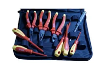 Набор инструментов до 1000V для электриков в сумке, 8795001009, IZELTAS 8795001009