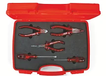 Набор шарнирно-губцевого инструмента с отвертками, 6 предметов, IZELTAS, 8790008106, 13000002643 8790008106