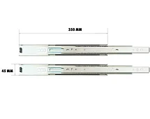 Направляющие для верстаков, комплект (1 пара), 45X350 мм, IZELTAS, 20000000420 20000000420