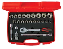 Набор торцевых головок 1/2" 12 гранных дюймовых 24 предмета IZELTAS 1413006024